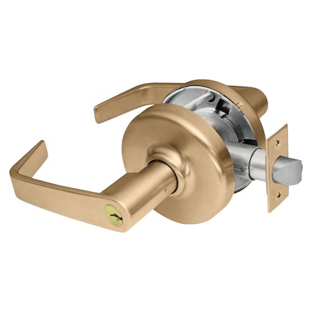 Corbin Russwin Grade 2 Entry or Office Cylindrical Lock, Newport Lever, Conventional Cylinder, Satin Bronze Clear C CL3861 NZD 612